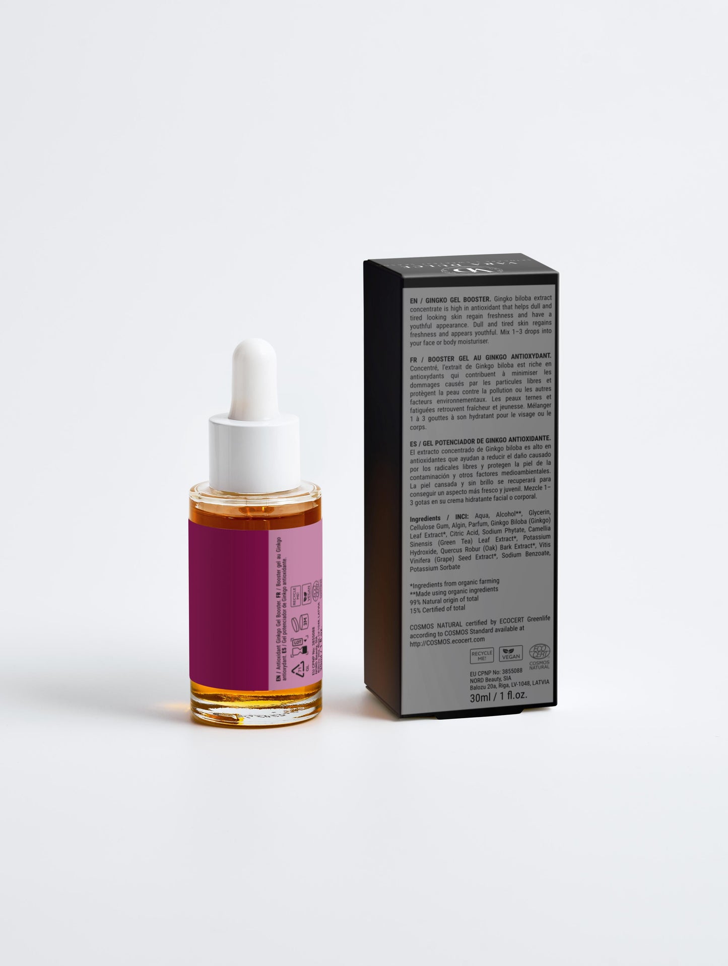 Antioxidant Ginkgo Gel Booster (30ml)